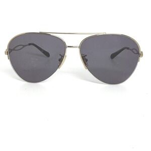 Coach HC7124 C3447 Light Gold Aviator Sunglasses 90058G 59-14-140 Womens 21822